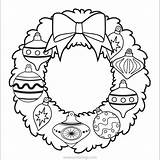 Wreath Coloring Christmas Pages Ornament Xcolorings 1280px 164k Resolution Info Type  Size Jpeg sketch template