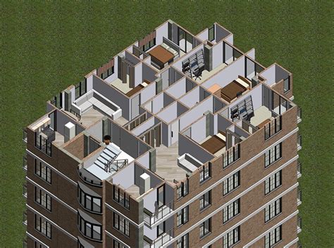 apartment house design revit  behance architectural floor plans house design residential