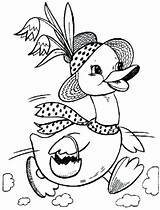Coloring Baby Pages Duck Getdrawings Cute sketch template