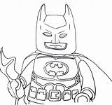 Batman Lego Coloring Pages Print Kids sketch template