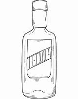 Coloring Alcohol Bottle Supercoloring Categories Printable sketch template