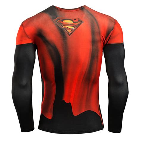 superheros superman exercise shirt halloween costumes pkaway