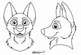 Template Fursuit Drawing Head Base Canine Furry Sheet Reference Blank Drawings Deviantart Wolf Use Dragon Ref Coloring Sketch Husky Draw sketch template