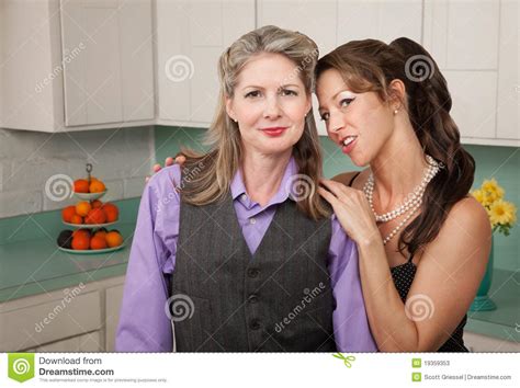 Confident Lesbian Couple Stock Image Image Of Happy