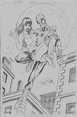 Jane Mary Spiderman Deviantart sketch template