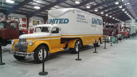 spotted      trucking museum   chevy moving truck rcarporn