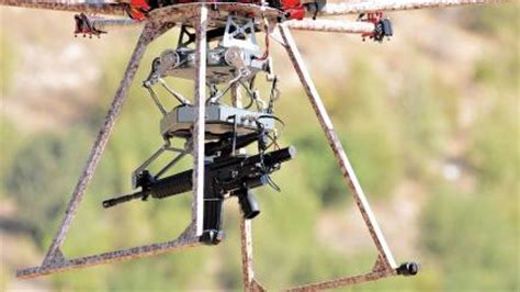 tikad drone  equipped   gun   replace soldiers bt