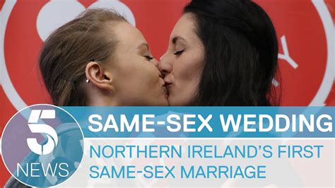 meet northern ireland s first same sex brides to be 5 news youtube