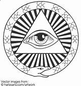 Illuminati Eye Drawing Seeing Template Getdrawings Drawings sketch template