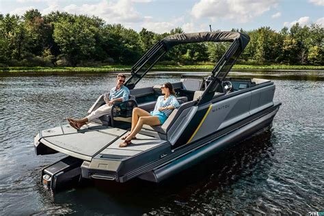 manitou pontoon boats reviewed   buyers guide divein