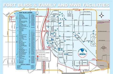 fort bliss strip map