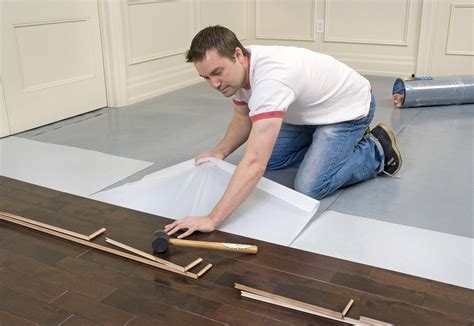 installing laminate  uneven basement floor