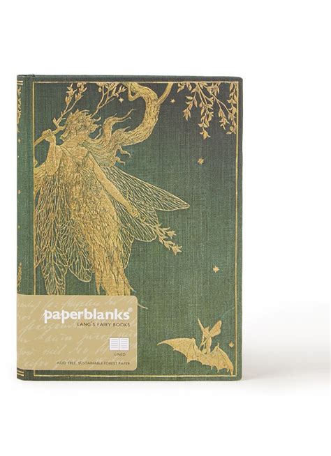 paperblanks olive fairy notitieboek    cm olijfgroen de bijenkorf