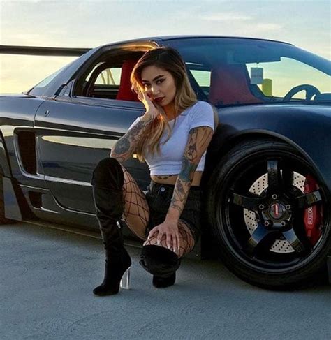 15 hottest car girls on instagram 2018