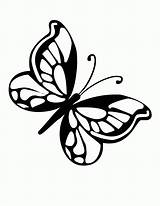 Butterfly Coloring Pages Butterflies Drawing Line Drawings Outline Small Kids Cliparts Monarch Easy Clipart Colouring Cute Getdrawings Clip Template Clipartbest sketch template