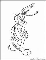 Bugs Looney Tunes Pernalonga Page3 Perna Loony Colouring Desenhar Doghousemusic sketch template