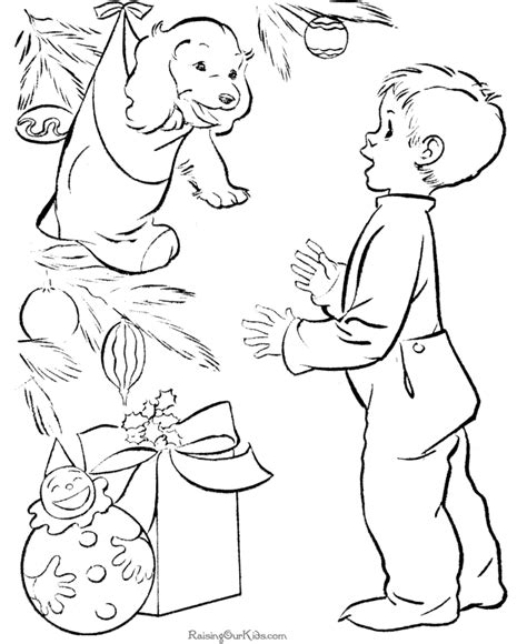 christmas presents  coloring pages