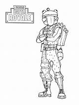 Fortnite Burger Durr Coloring Pages Printable Categories Royale Battle sketch template