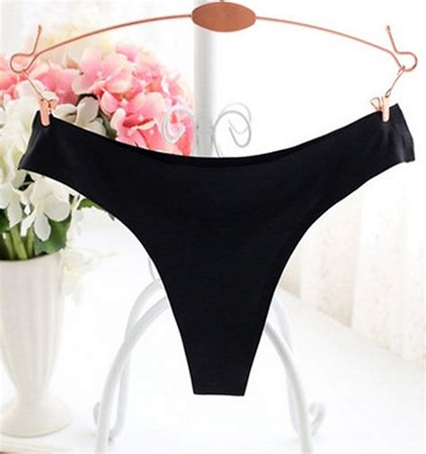 sexy ladies invisible lycra seamless g string panties sexy tangas