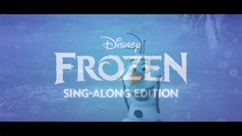 frozen sing  edition dvd digital hd tv commercial ispottv