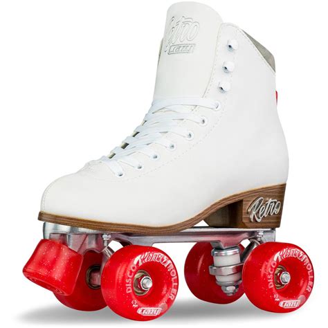 crazy skates classic vintage retro roller skates white momma