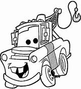 Coloring Mater Pages Tow Cars Disney Draw Stuff Printable Mutt Getcolorings Color Print Sheet Truck Easy Drawings Getdrawings Mc Queen sketch template
