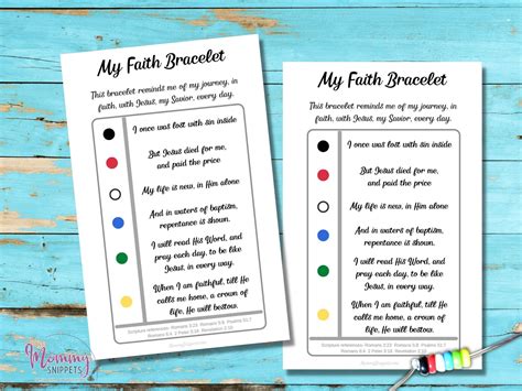 printable salvation bracelet cards printable word searches