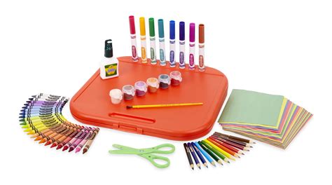 crayola ultimate art kit   pieces beginner child boys  girls