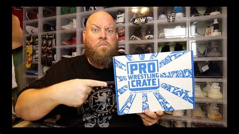 opening  october  pro wrestling crate mystery box