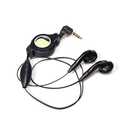 Retractable Headset Handsfree Mic Dual Earbuds Earphones Earpieces M8x