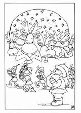 Coloring Christmas Pages Funny Reindeer Santa Printable Fun 2010 Pencils11 Bookmark Url Title Read Preschool Rudolph Worksheets sketch template