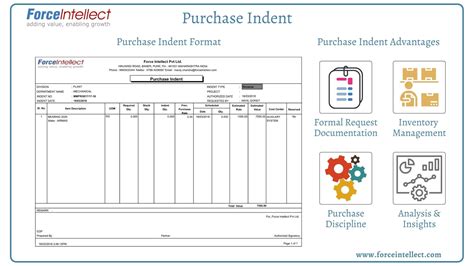 purchase indent purchase indent format