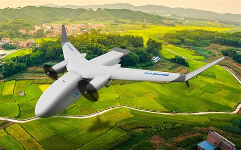 china  develop large payload cargo drone uas vision