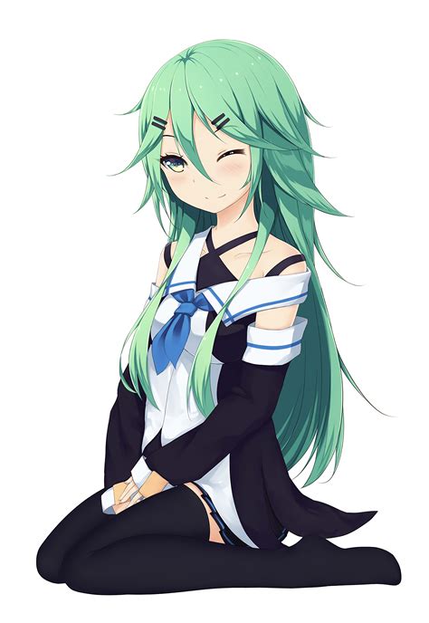 update more than 74 anime girl with green hair in cdgdbentre