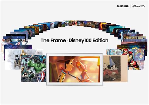 samsung  frame disney edition tv launched    geeky gadgets