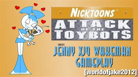 Nicktoons Attack Of The Toybots Ps2 Mostly Jenny Xj9