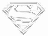 Superman Logo Coloring Pages Superhero Symbol Outline Printable Sketch Drawing Clipart Color Print Super Templates Man Kids Z31 Logos Sheets sketch template
