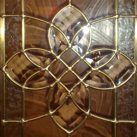 Beveled Stained Glass Decorative Star Panel Picture Free