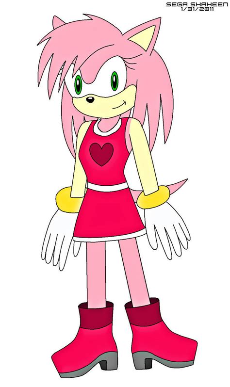 Amy Rose Sonic The Hedgehog Fan Art 21727191 Fanpop