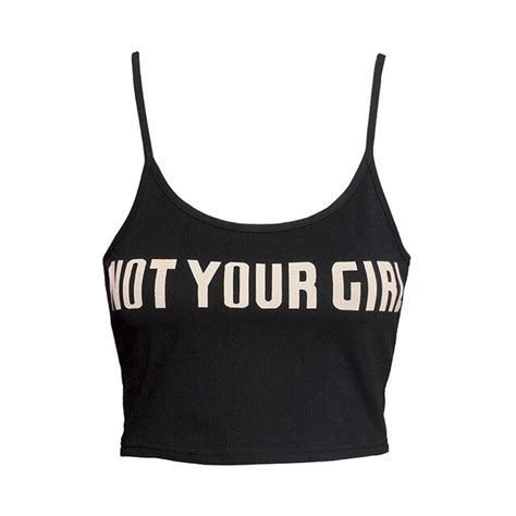 2016 special offer polyester print boob tube top not your girl simple