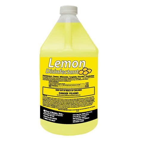 kor chem lemon disinfectant