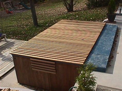Diy Hot Tub Cover Roll Up Tamera Reilly