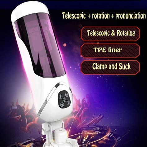 Male Sex Toy Intelligent Telescopic Rotating Masturbator Automatic