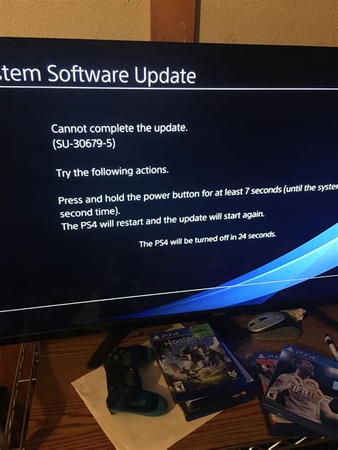 image ps update  problems  ps  update       screen