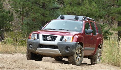 nissan xterra pro  muddy  road colorado mountain review  fast lane car