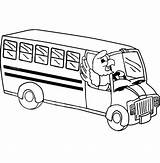 Bus Driver Coloring Eagle Bald Pages sketch template
