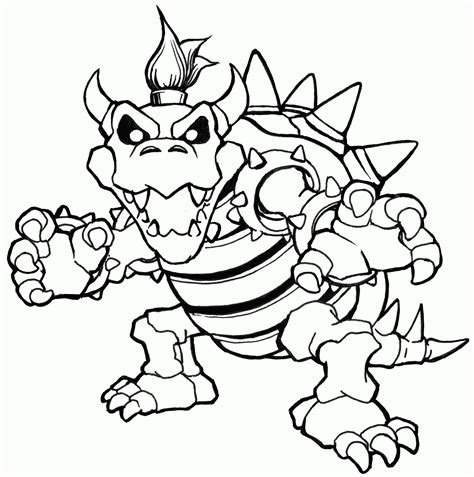 bowser jr coloring pages  getcoloringscom  printable colorings