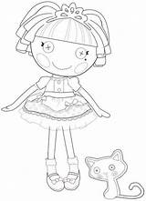 Lalaloopsy Coloring Pages Jewel sketch template