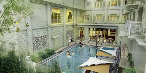 photo swimming pool area hotel royal darmo malioboro  desain arsitek
