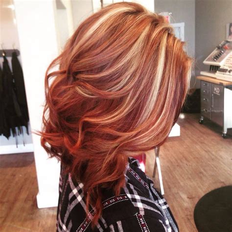 32 Choices Of Red And Blonde Hair Color Ideas For Women